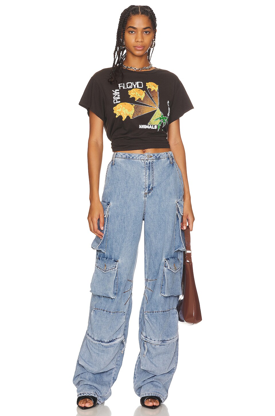 Chaser Vicious Tee in Vintage Black | REVOLVE