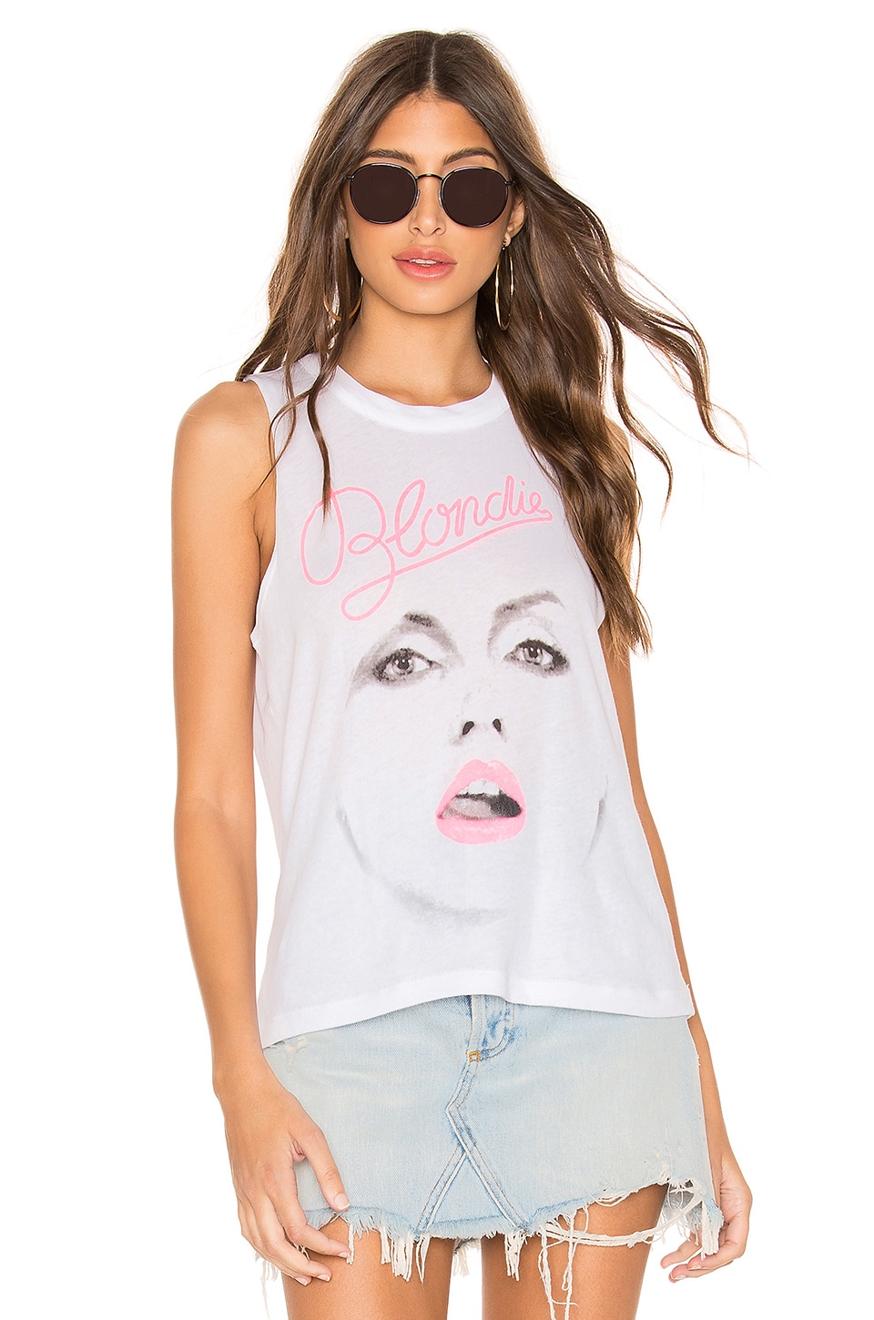 Blondie Tank in Cobalt