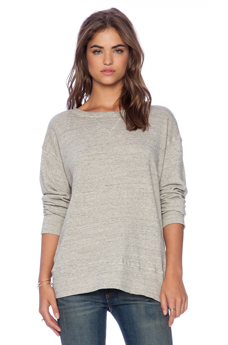 CP SHADES Pam Sweatshirt in Heather Grey | REVOLVE