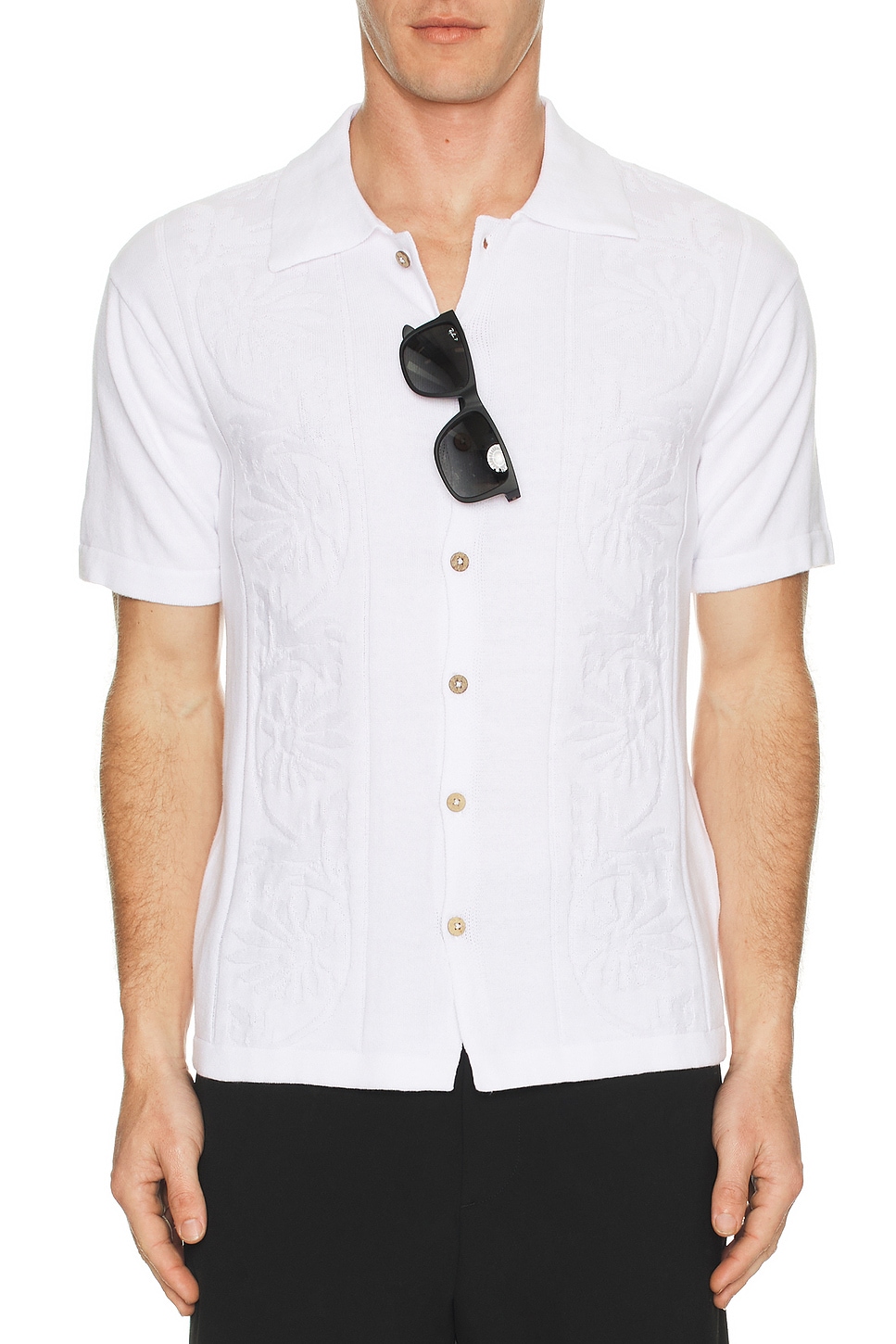 Access Knit Shirt - Thumbnail 4