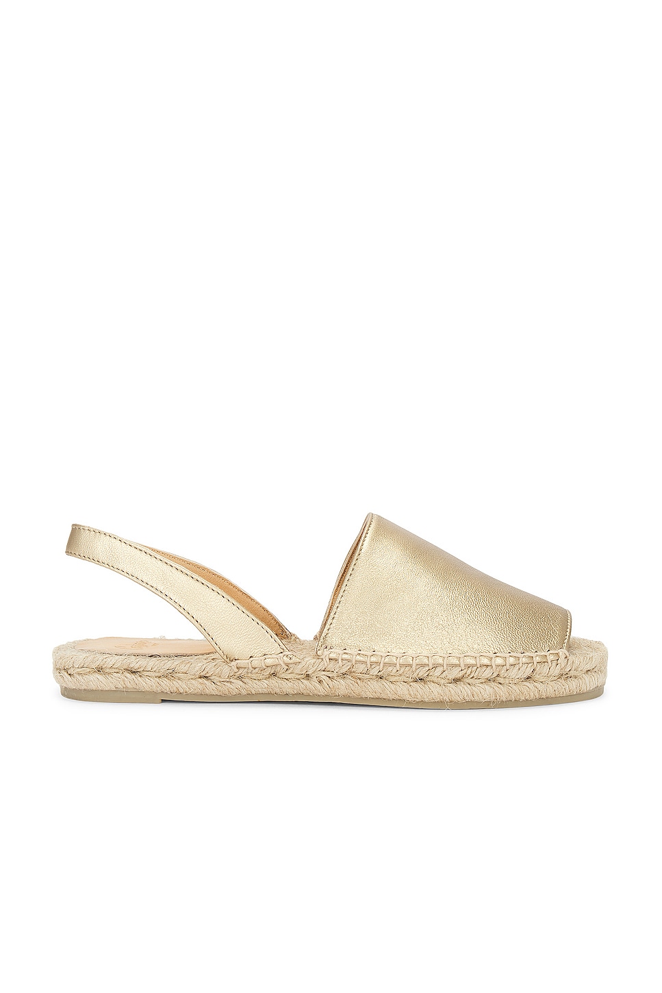 Castaner Paulina Espadrille in Oro | REVOLVE