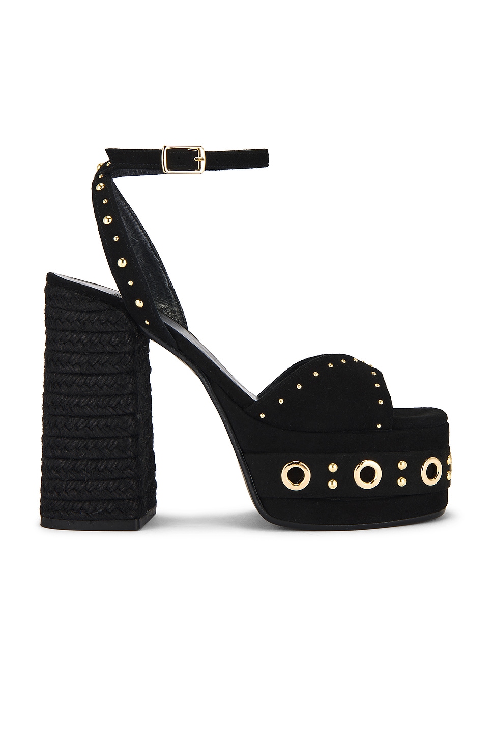 シューズ・サンダルその他 Castaner Low-heeled black Pati with studs Castaner Fruamb Heel in Negro | REVOLVE