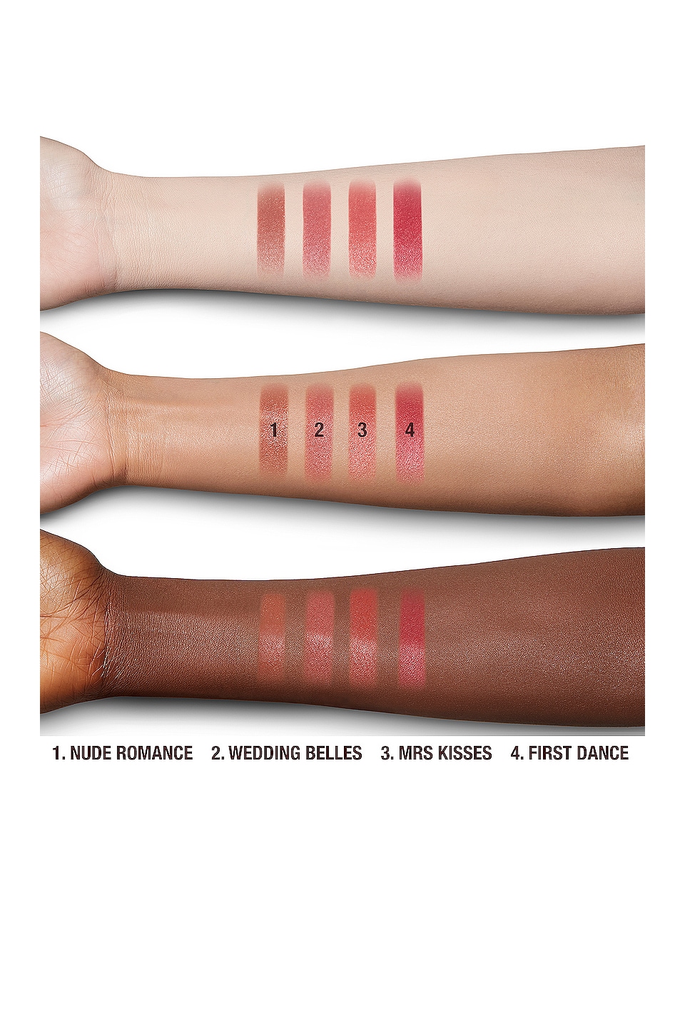 Charlotte Tilbury Kissing Lipstick In Nude Romance Revolve 