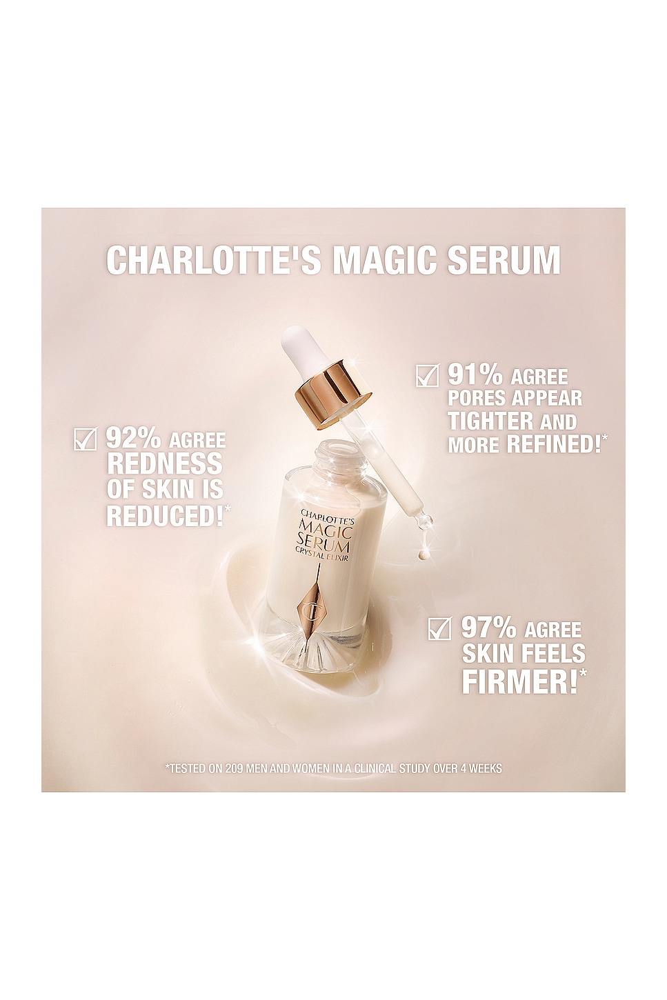 Charlotte Tilbury XL CHARLOTTE MAGIC SERUM CRYSTAL ELIXIR フェイス 