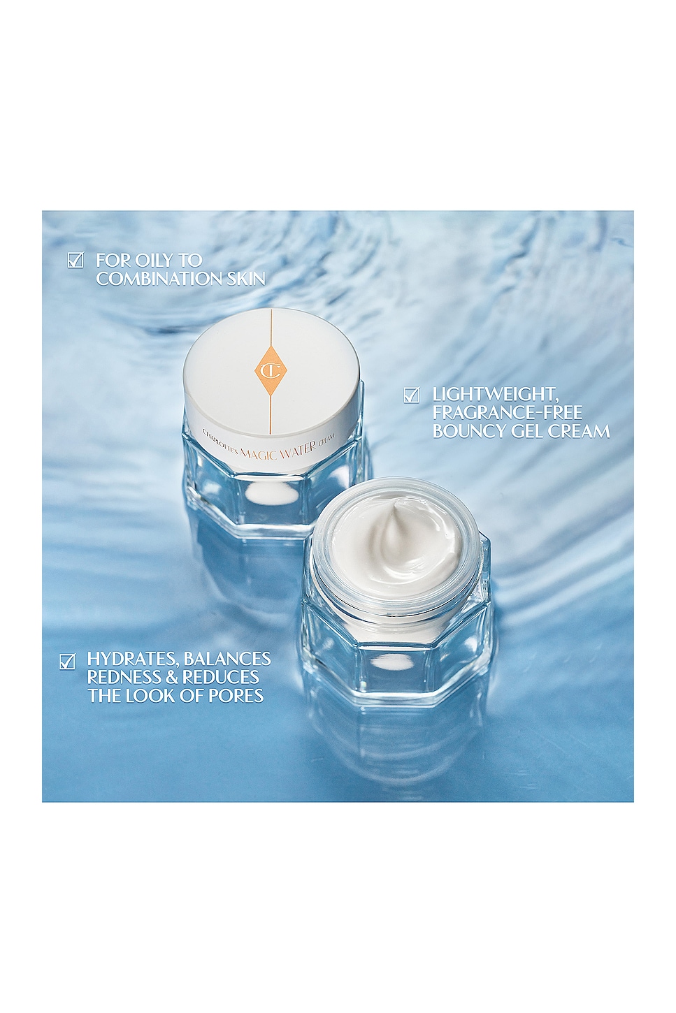 Charlotte's Magic Water Cream 15ml - thumbnail 3