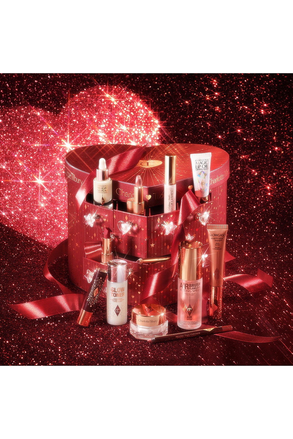 Charlotte Tilbury Charlotte's Diamond Chest Of Beauty, Love & Magic Set in Beauty: NA.