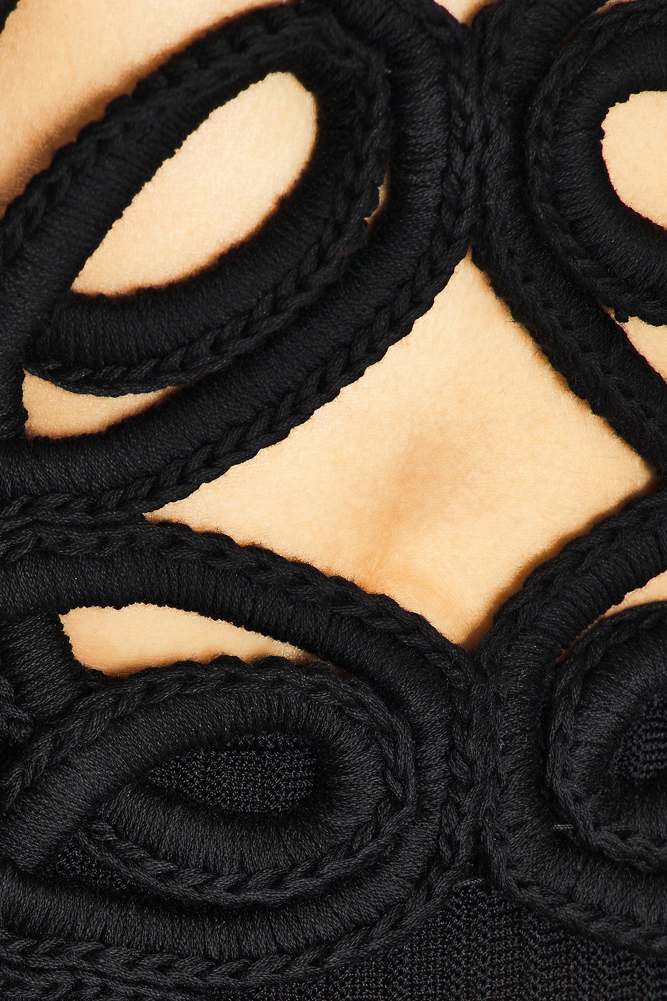 Cult Gaia Nalda Knit Dress in Black | REVOLVE