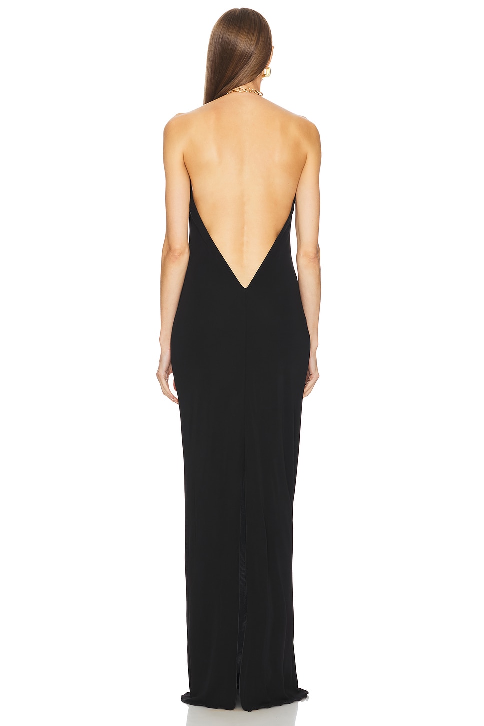 パーティードレス Cult Gaia Soren Gown Dress SOREN GOWN - BLACK – CULT GAIA
