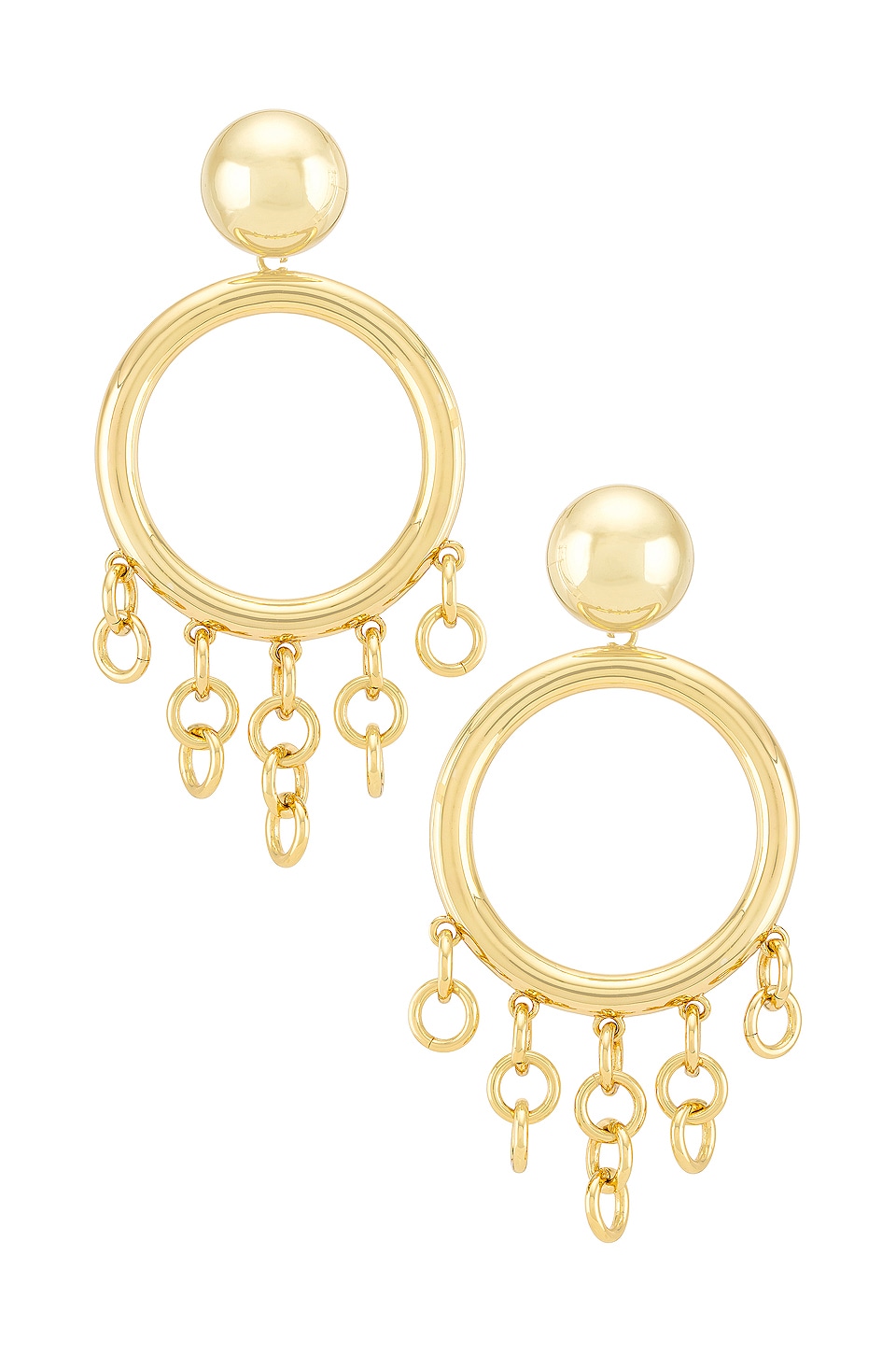 Cult Gaia Jasmin Dangle Earrings in Gold | REVOLVE
