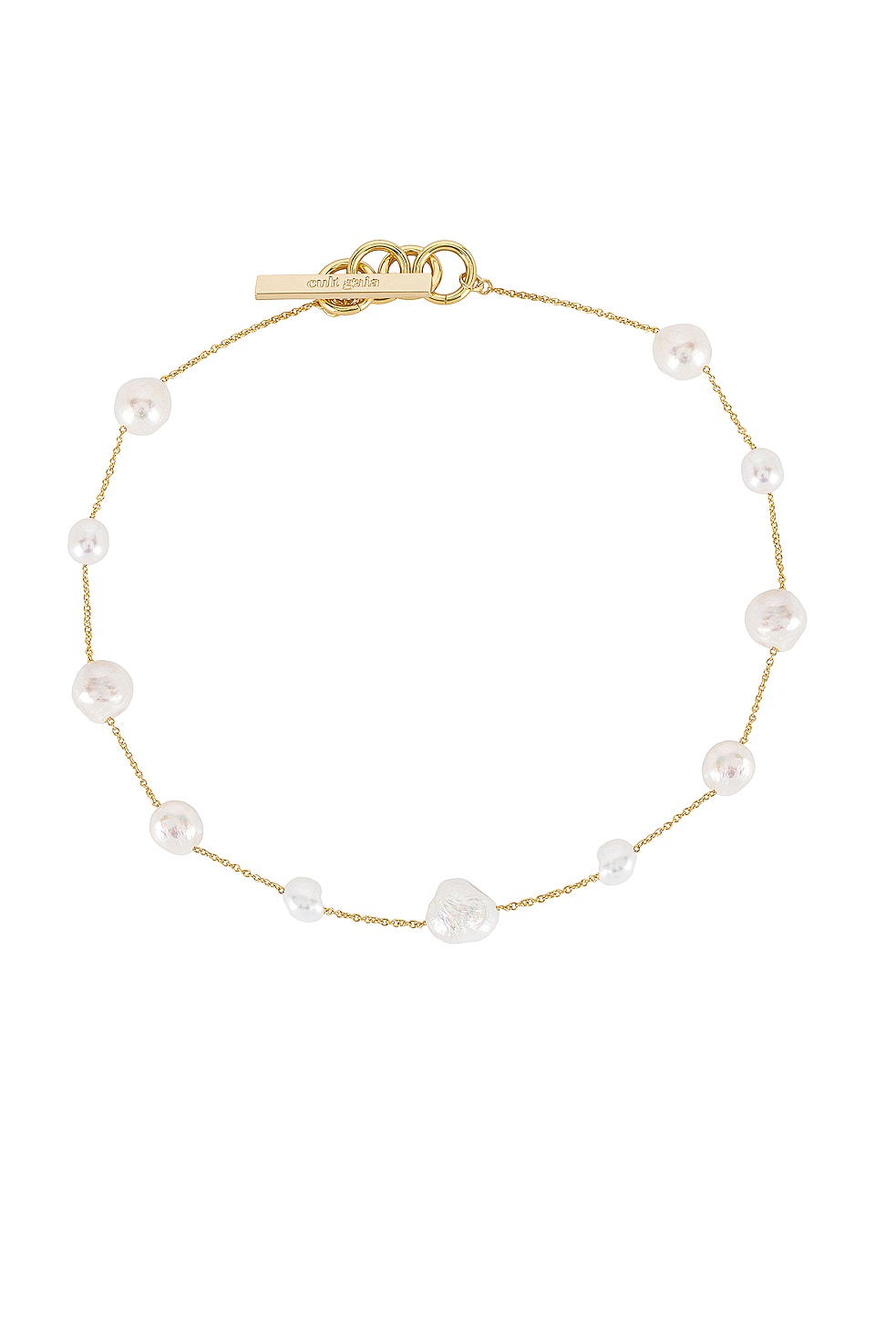 Cult Gaia Perla Choker Necklace in Pearl | REVOLVE