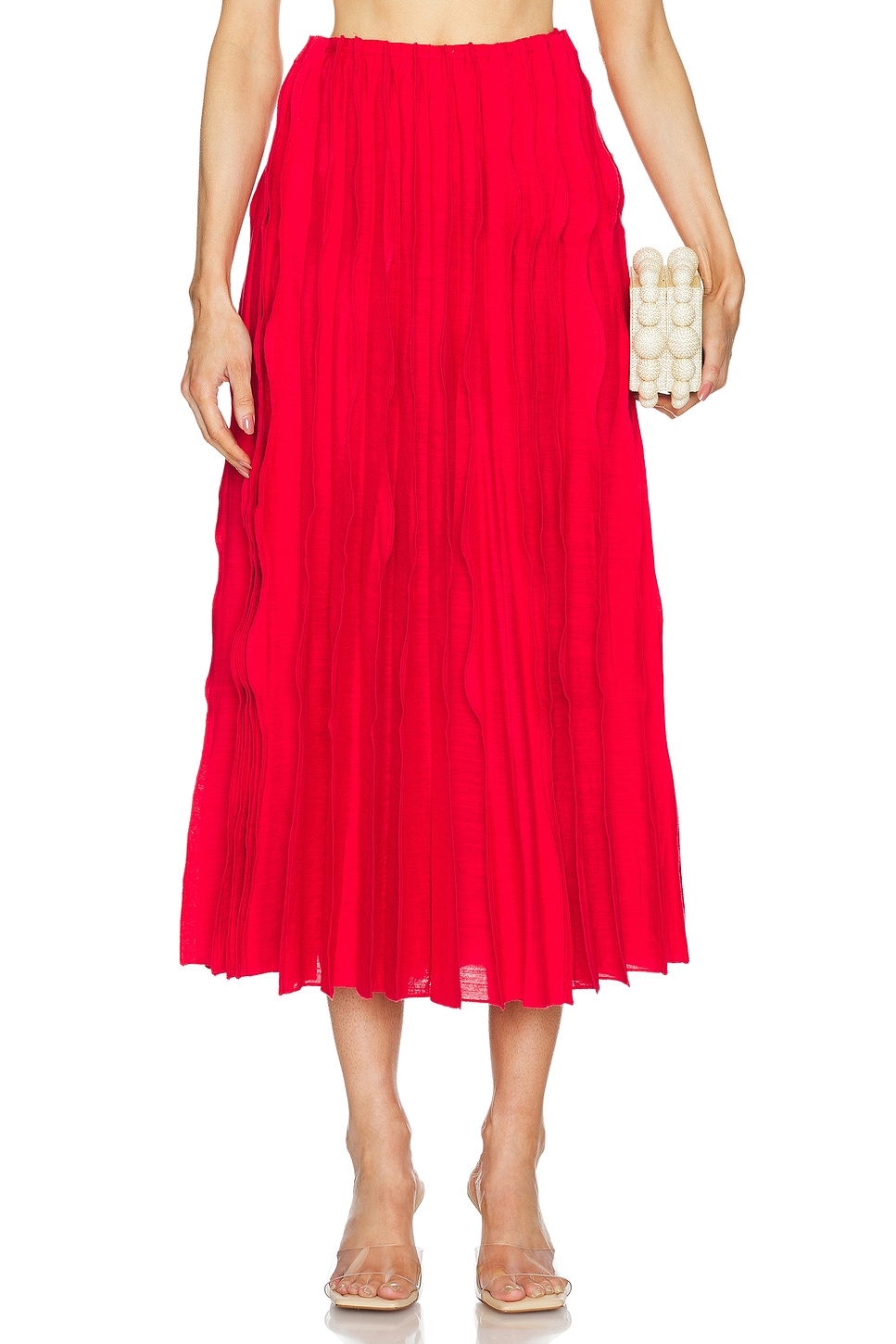 Cult Gaia Jaylin Skirt in Lollipop | REVOLVE