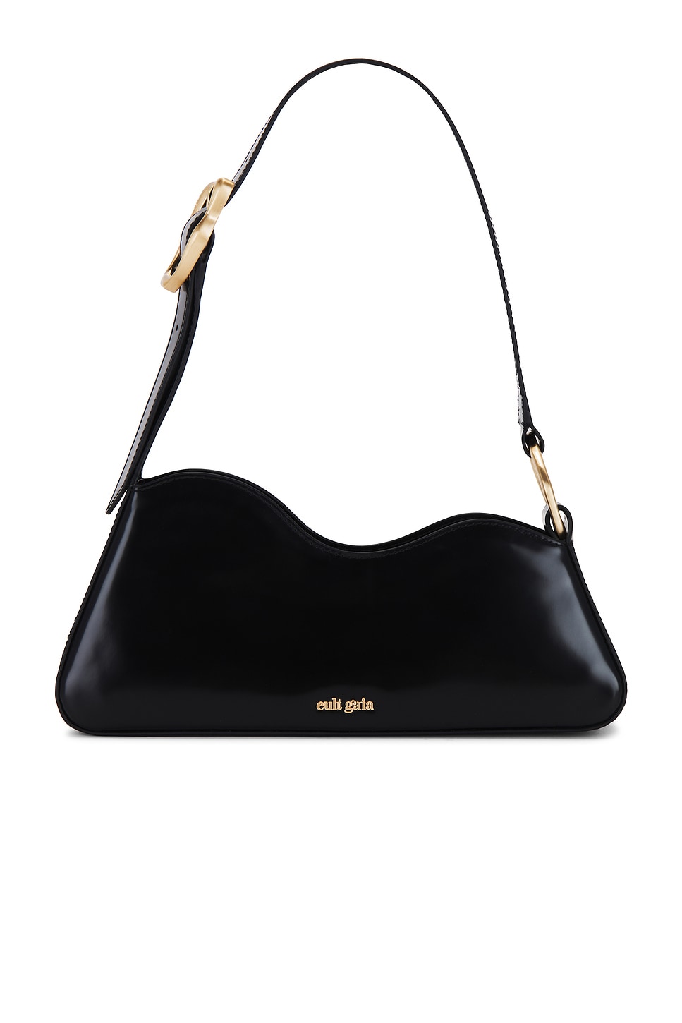 Cult Gaia Malvi Shoulder Bag in Black | REVOLVE