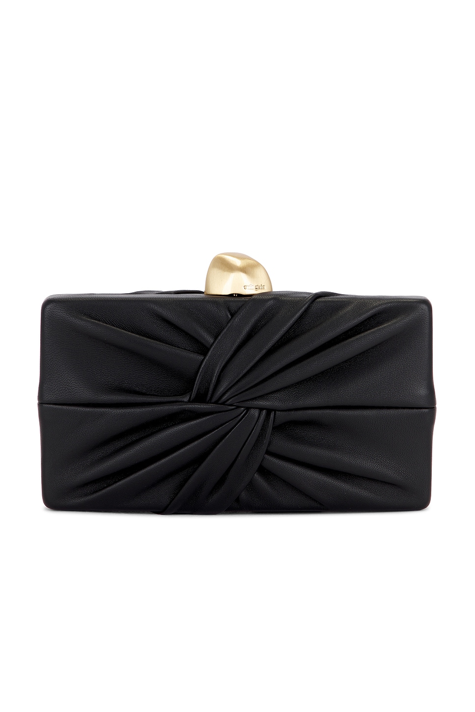 Cult Gaia Lisse Clutch in Black | REVOLVE