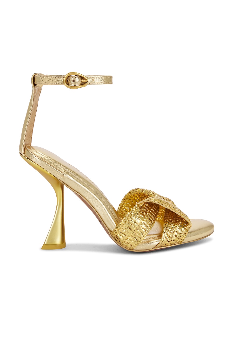 サンダル・ミュール CULT GAIA Women Sandals SD3660RF3051 Gold Cult Gaia Zephyr Sandal in Brass | REVOLVE