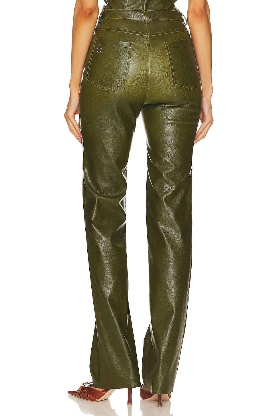 Killa Faux Leather Trousers - Thumbnail 3