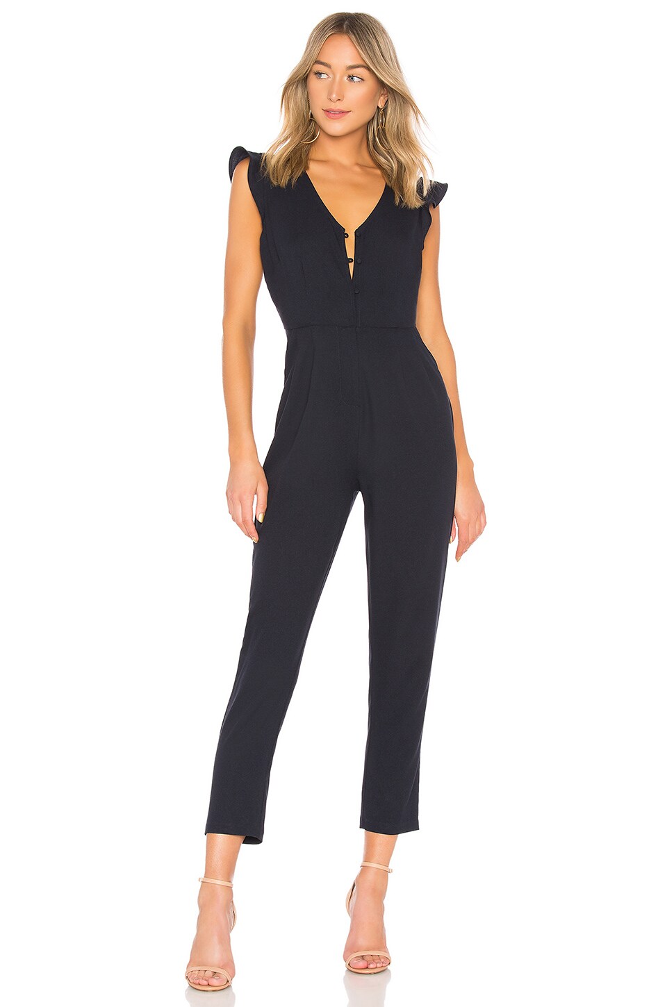 cupcakes and cashmere black jumpsuit