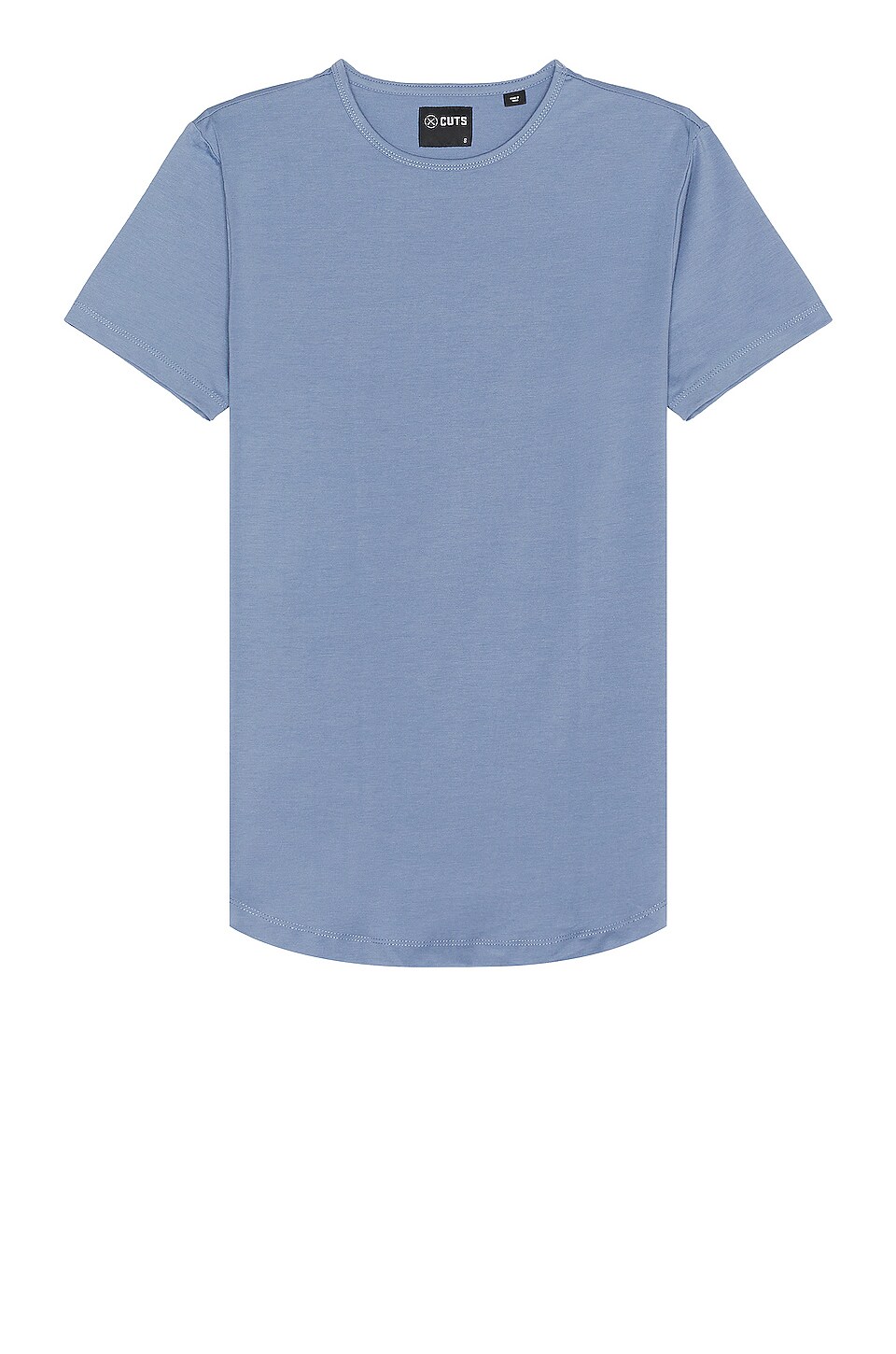 Cuts Ao Curve-hem Tee en Infinity Blue