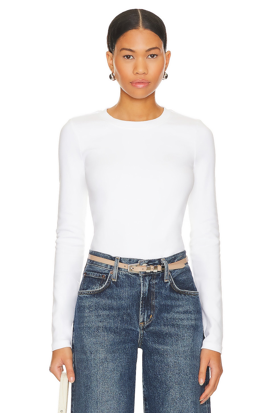 Cuts Tomboy Long Sleeve in White | REVOLVE