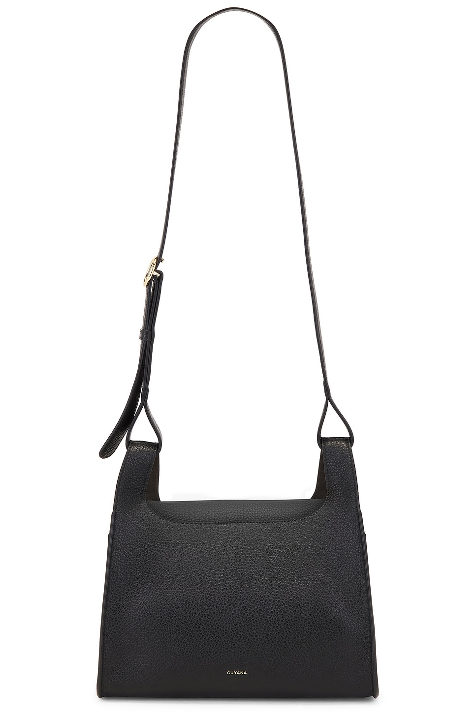 Cuyana Double Loop Bag in Black | REVOLVE