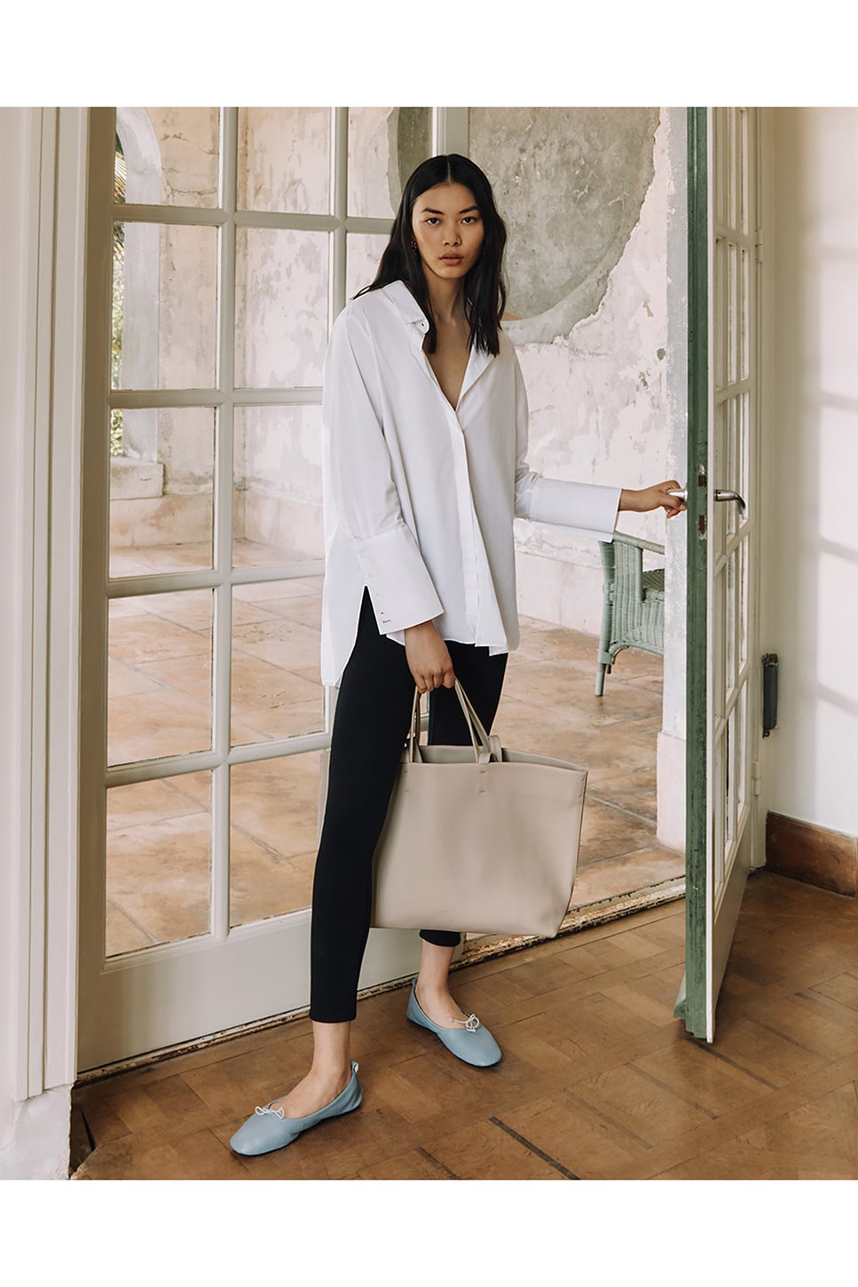 Cuyana Classic Easy Tote Bag in Stone | REVOLVE