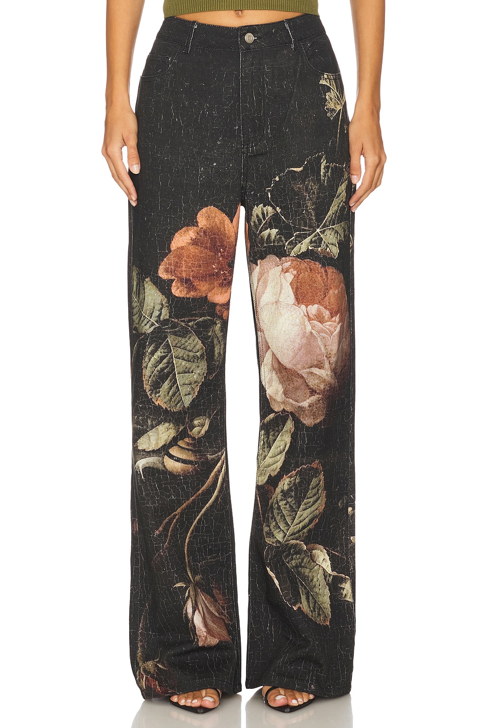 Printed Jeans