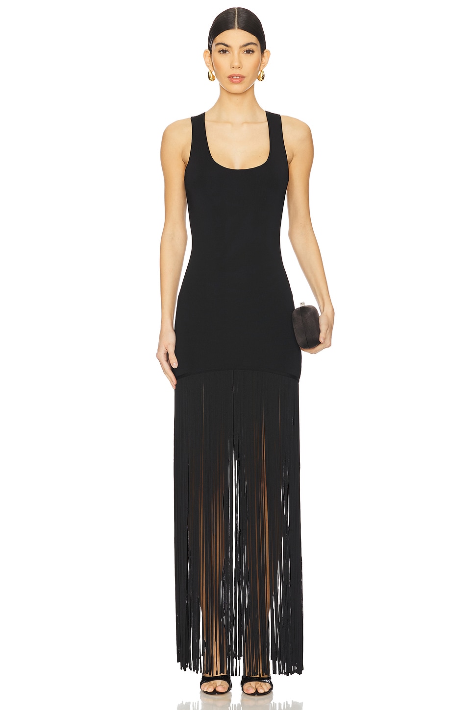 Fringe Skirt Dress