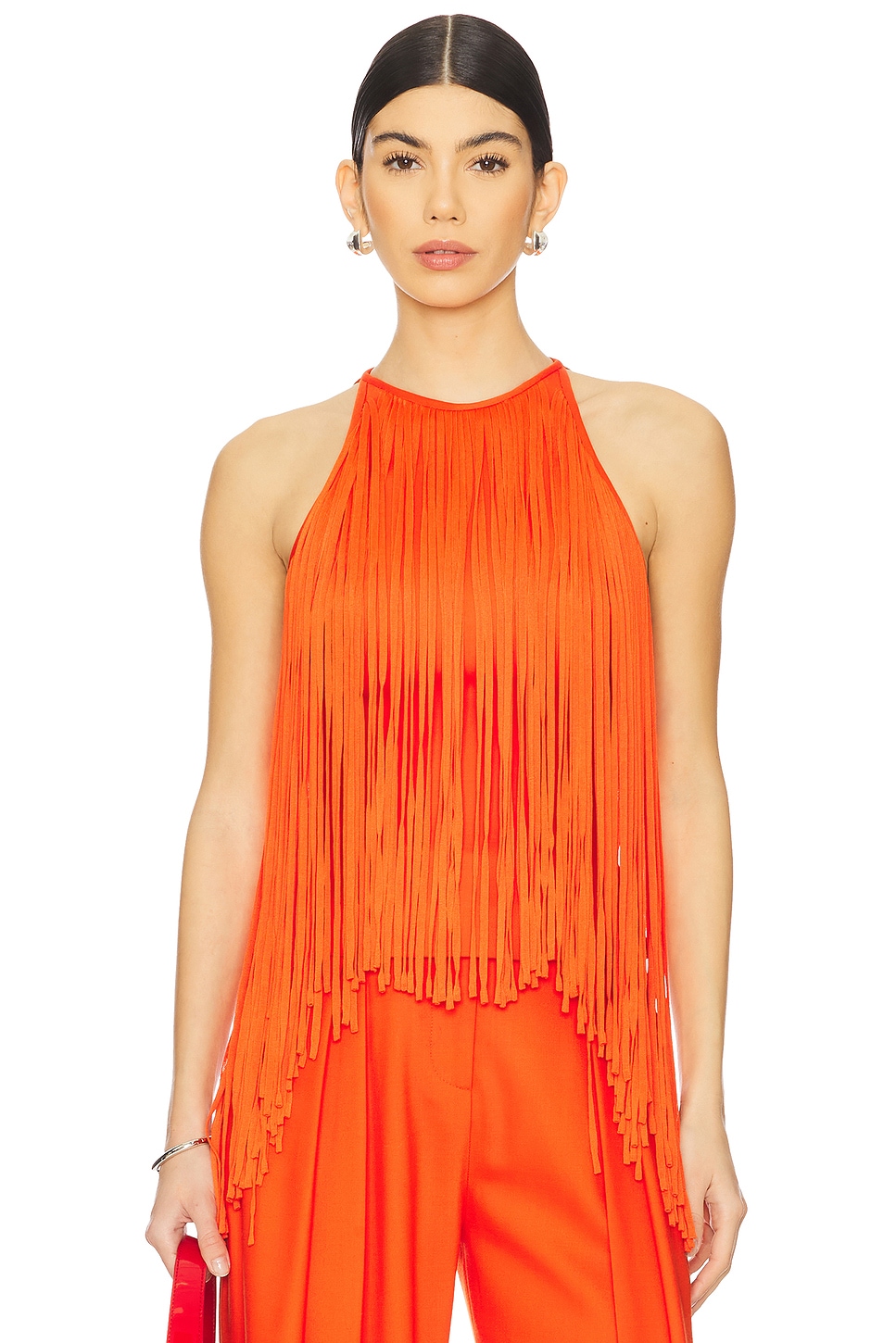DAVID KOMA 売れ筋商品|||デヴィッド コーマ Tシャツ トップス レディース Tops Orange デヴィッド コーマ（DAVID KOMA）」2025春夏コレクション