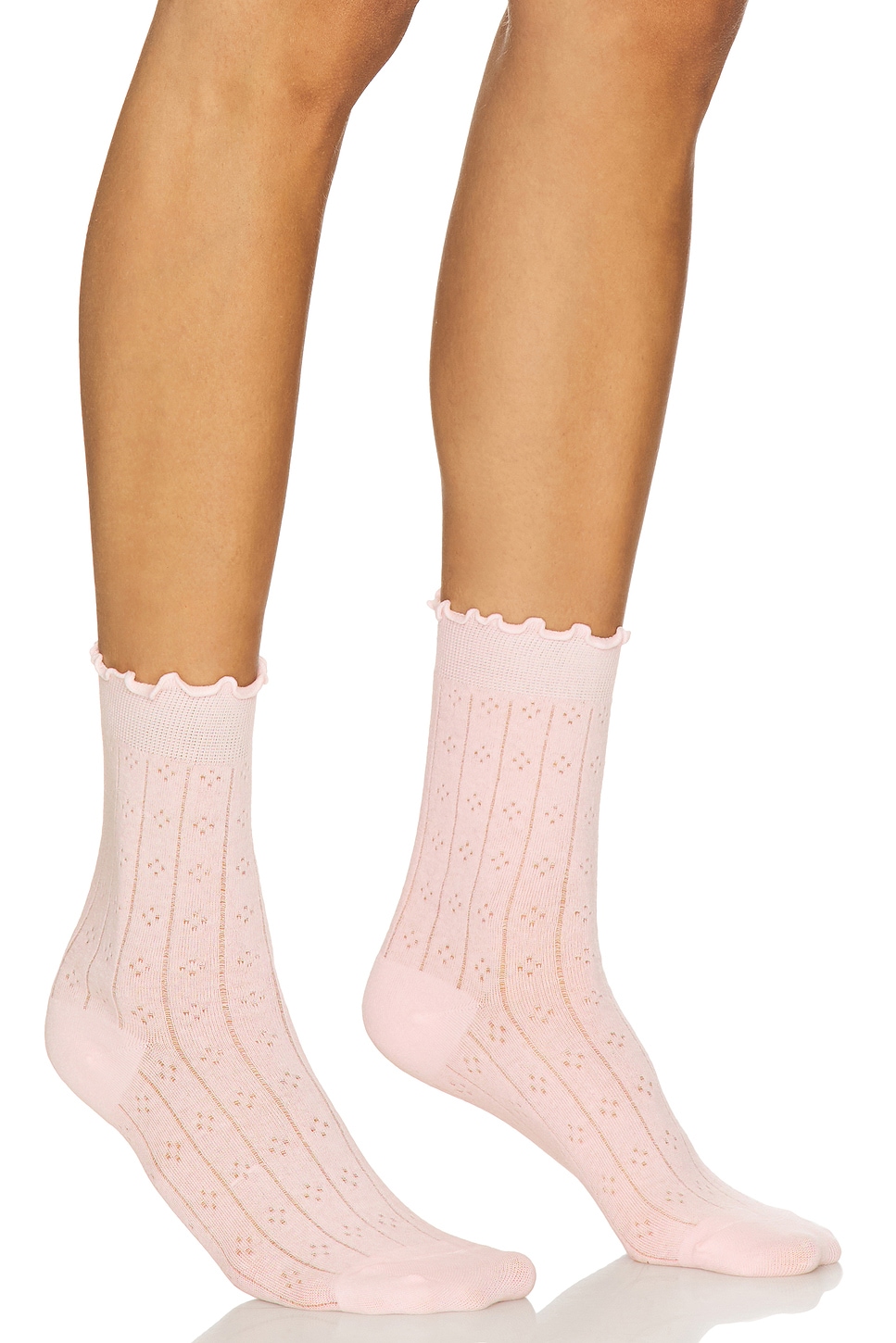 Pointelle Socks