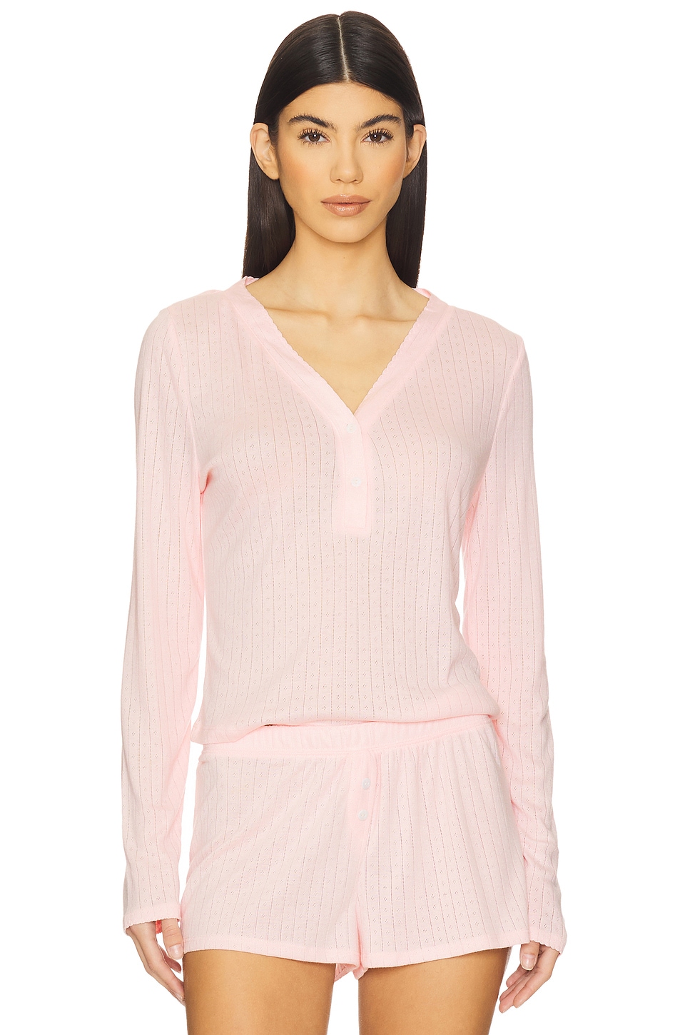 Pointelle Sleep Top