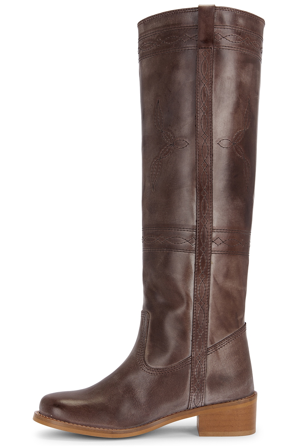 Ann Gaucho With Western Stitching Boot