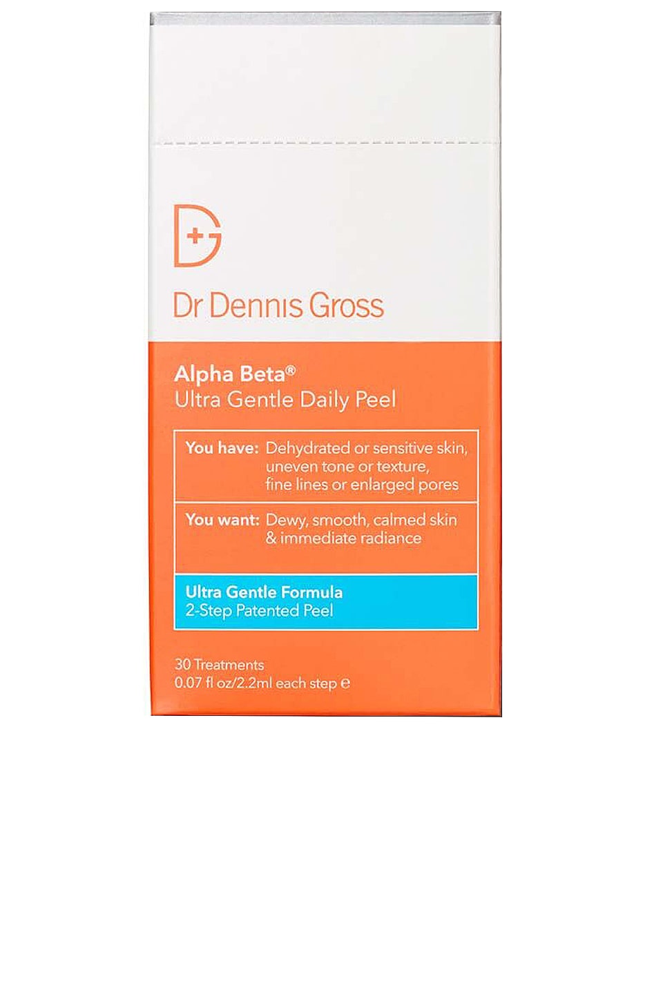 Dr. Dennis Gross Skincare Alpha Beta Ultra Gently Daily Peel 30 Treatments