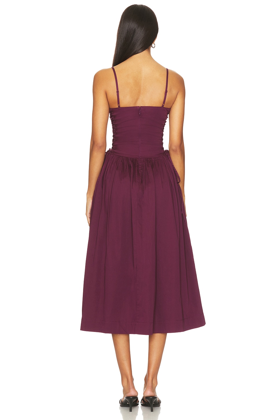 blue flowy midi dress Love Found Light Blue Tiered Midi Dress – Shop the Mint