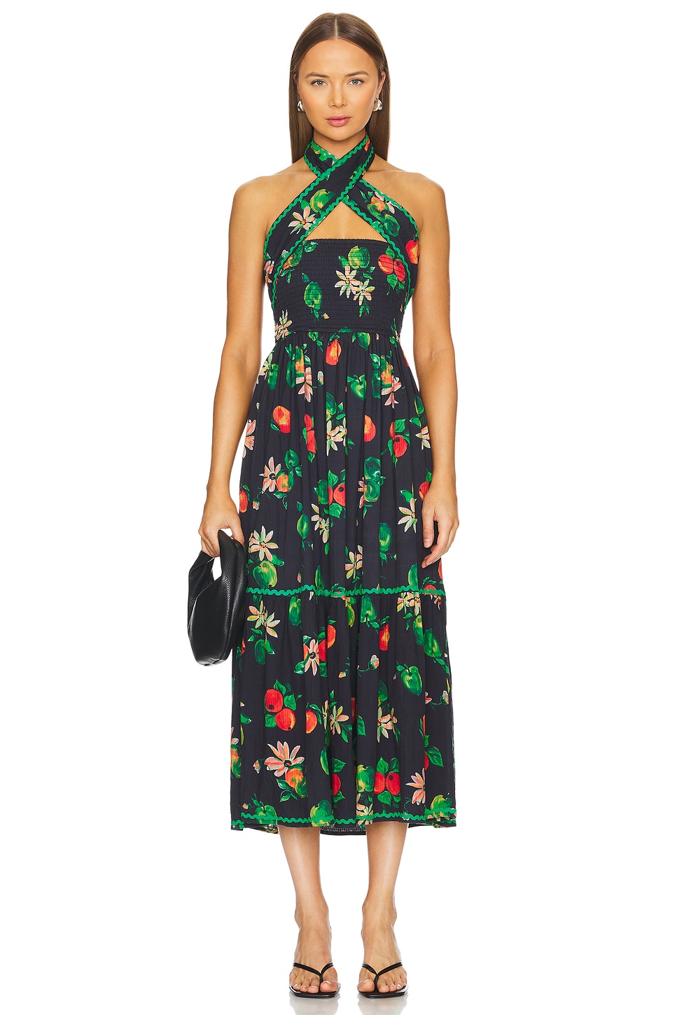Damson Madder Pia Midi Dress