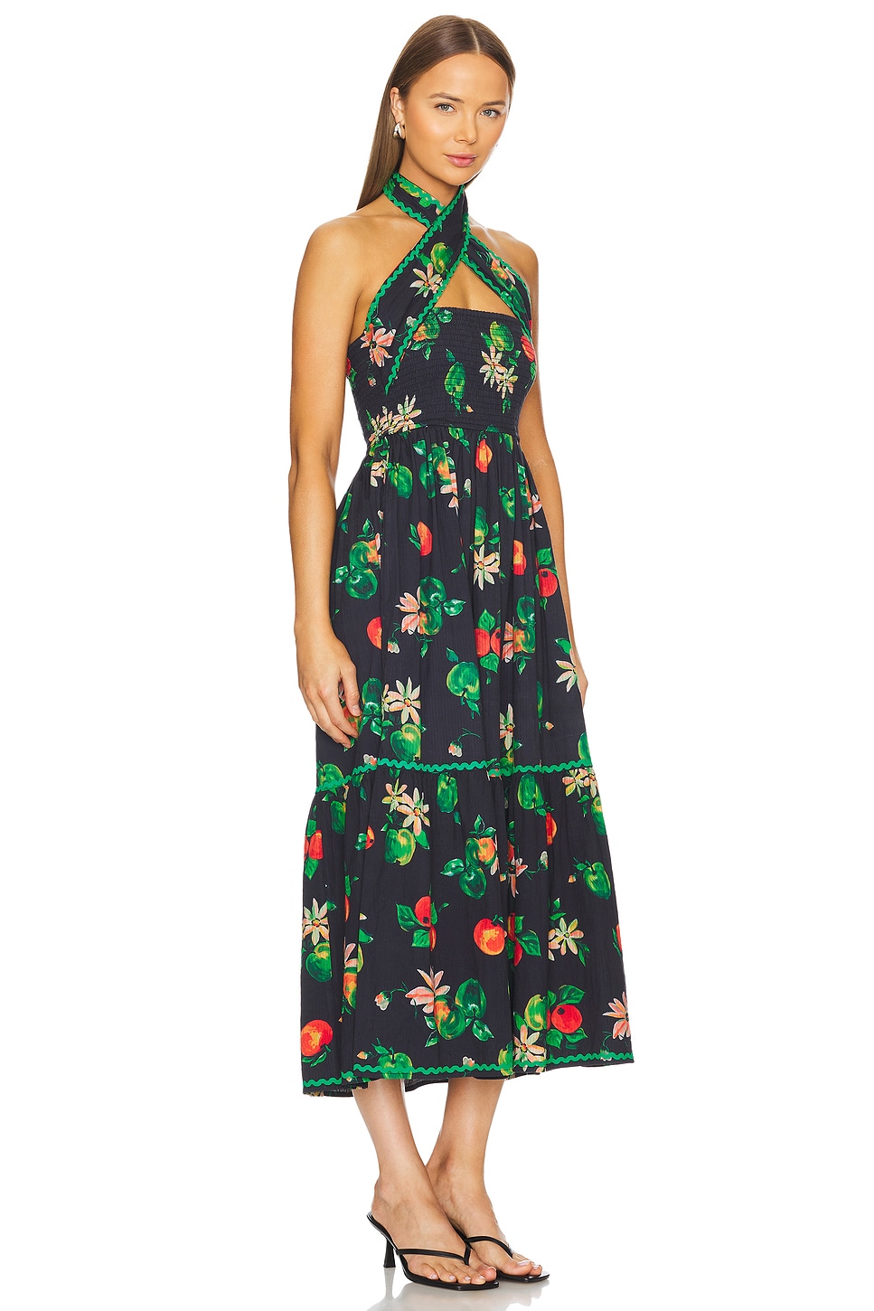 Damson Madder Pia Midi Dress