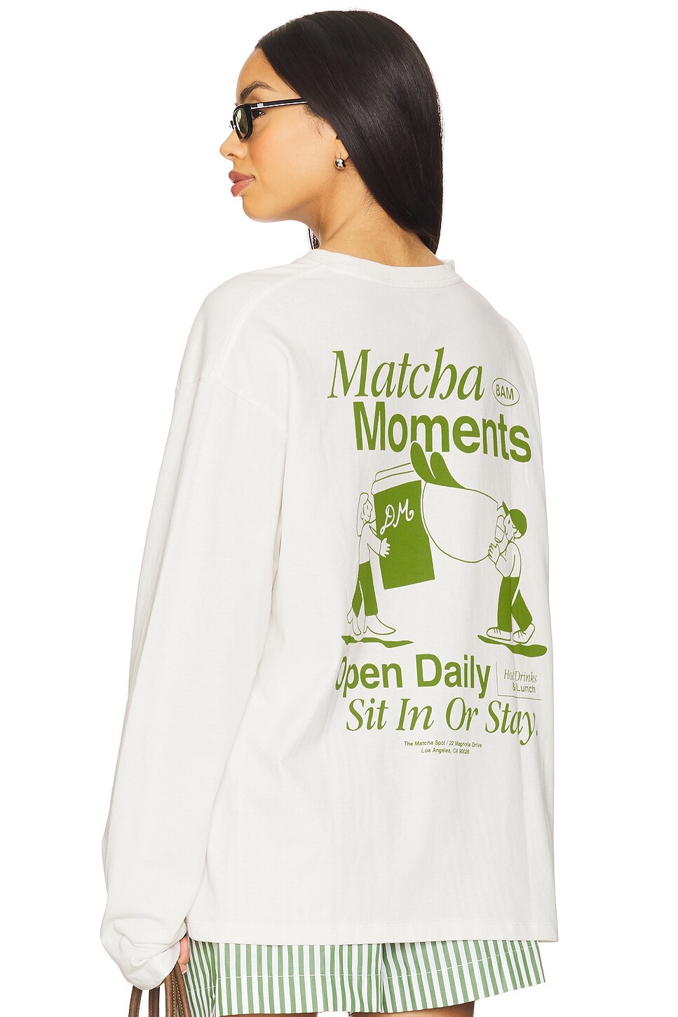 Damson Madder - Matcha Moments Tee | Plush