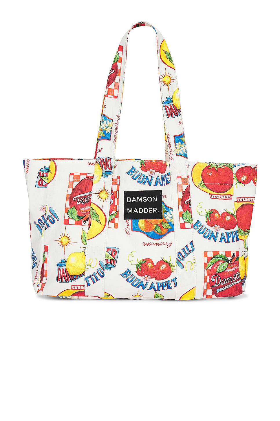 Damson Madder Bon Appetito Tote Bag in Multi | REVOLVE
