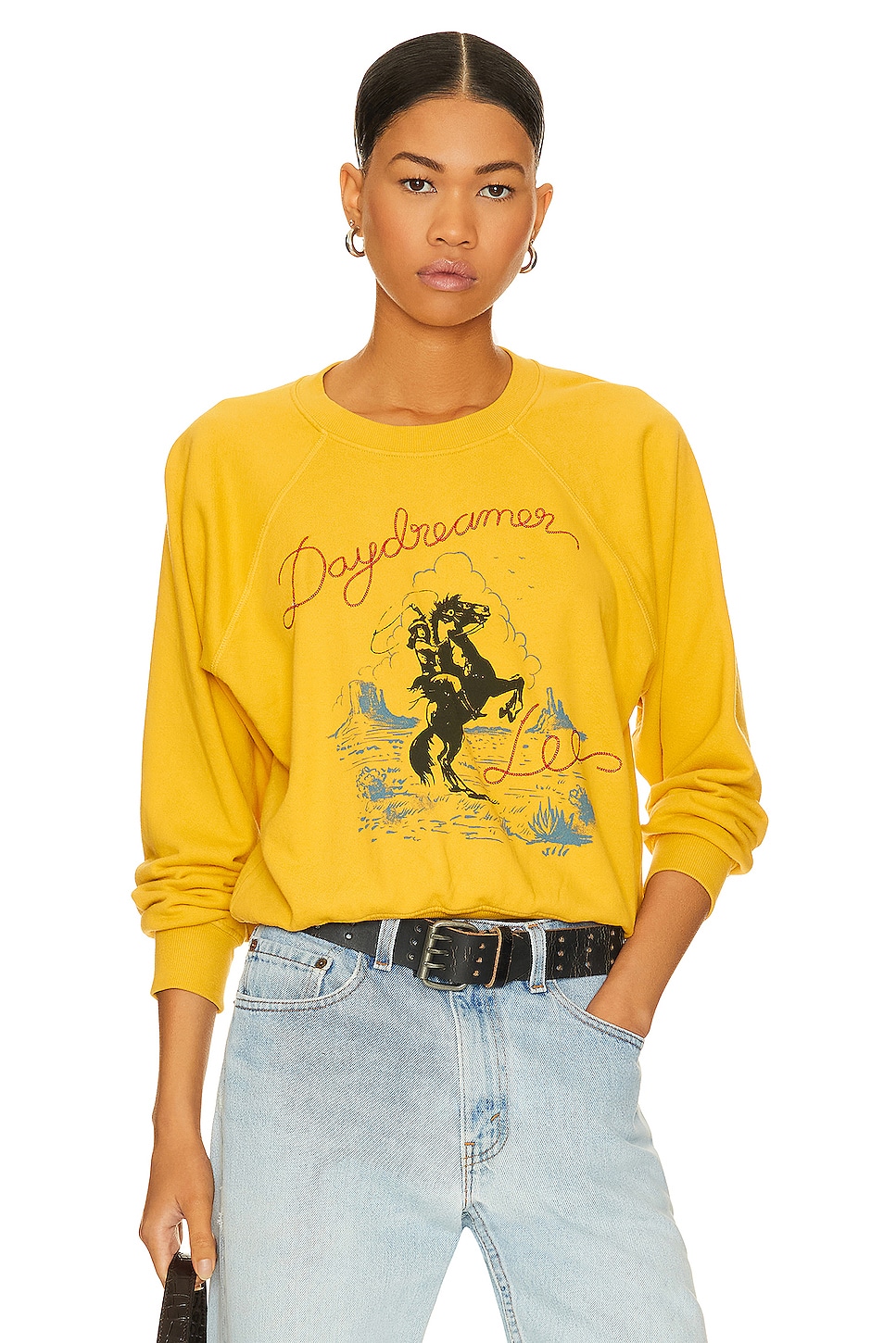 Yellow hot sale daydreamer sweatshirt