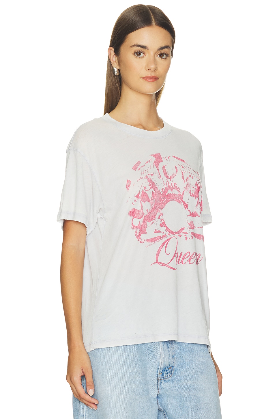 Queen Best Friend Burnout Boyfriend Tee - thumbnail 3