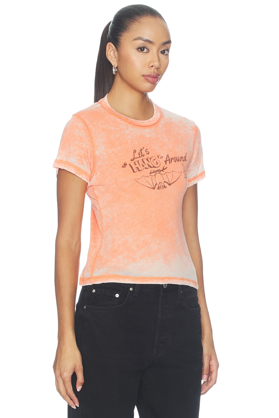 DAYDREAMER Let?s Hang Around Burnout Vintage Tee