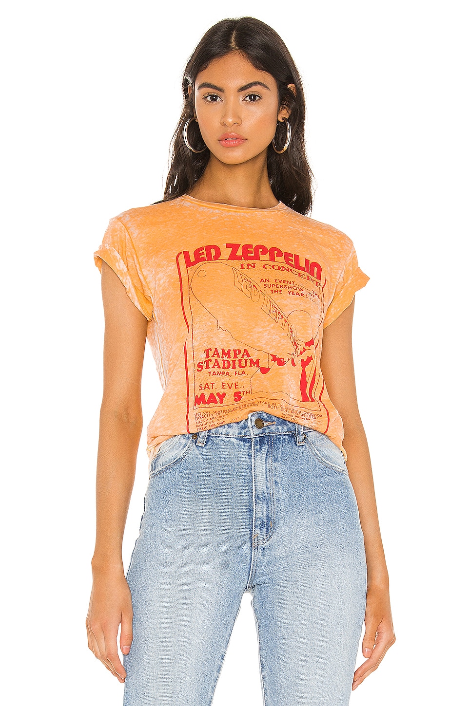 DAYDREAMER X REVOLVE Led Zeppelin Tee in Marigold | REVOLVE