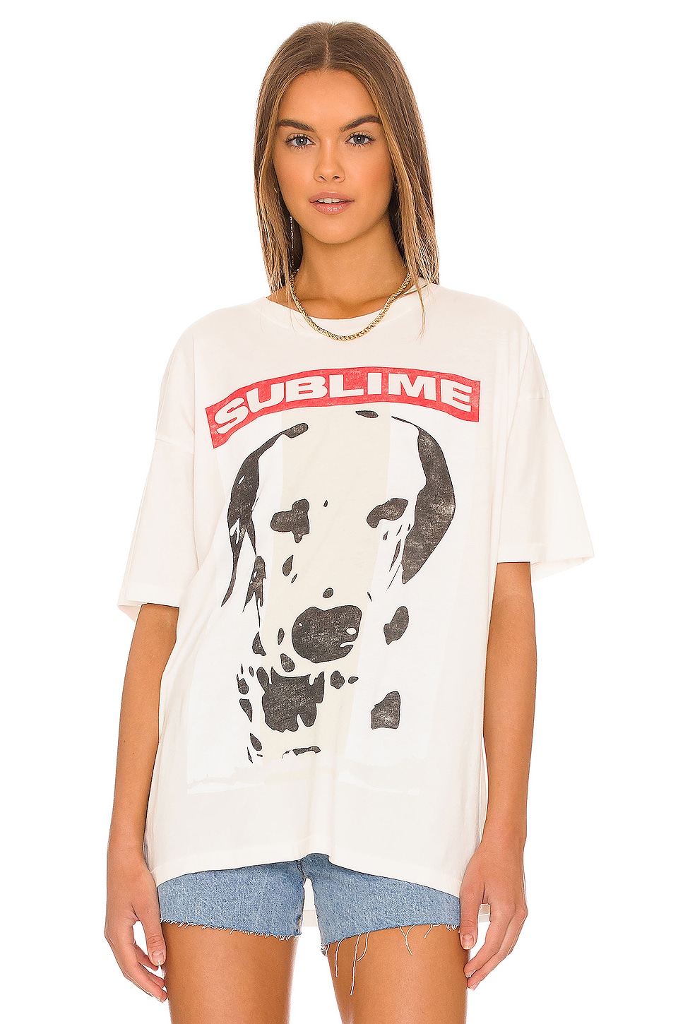 DAYDREAMER Sublime Merch Tee in Vintage White | REVOLVE