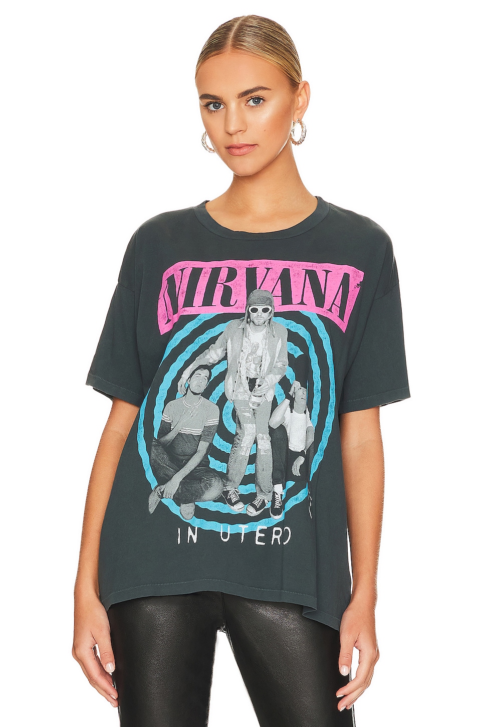 DAYDREAMER Nirvana in Utero Tee in Vintage Black | REVOLVE