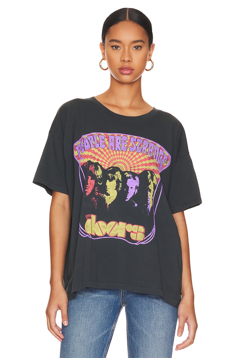 Daydreamer The Doors Strange Days Girlfriend Tee - Melon