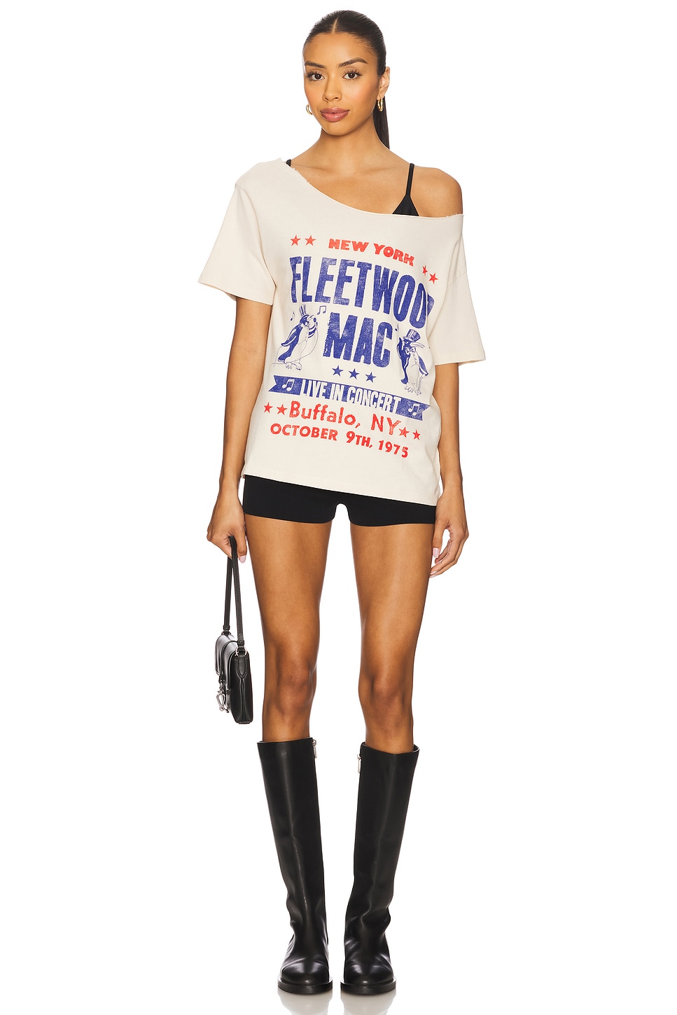 DAYDREAMER Fleetwood Mac Live in Concert Off The Shoulder Tee thumbnail