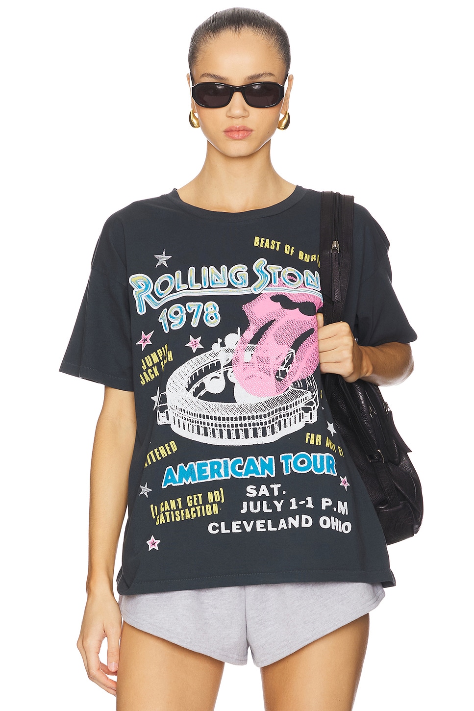 Rolling Stones 1978 American Tour Merch Tee