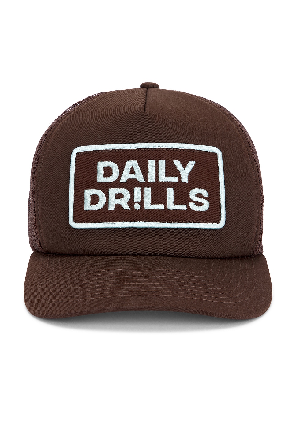 Daily Drills Patch Trucker Hat in Coco And Lake Day | REVOLVE display picture 1