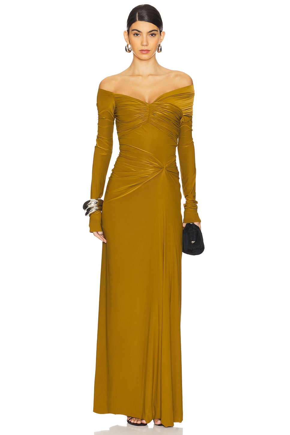 Deme by Gabriella Connie Gown in Green | REVOLVE