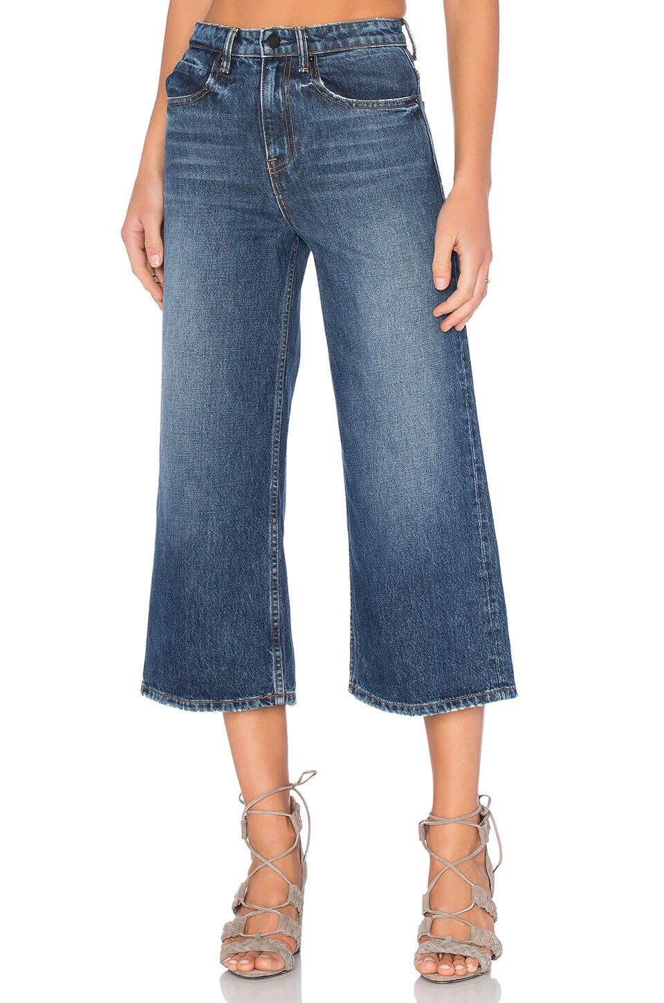 DENIM x ALEXANDER WANG High Rise Wide 