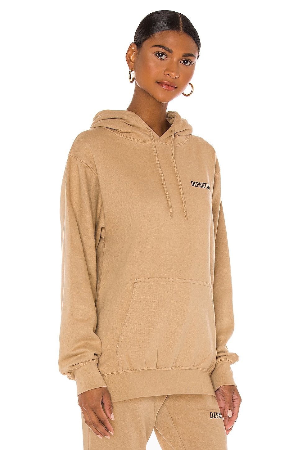 DEPARTURE Hoodie in Tan