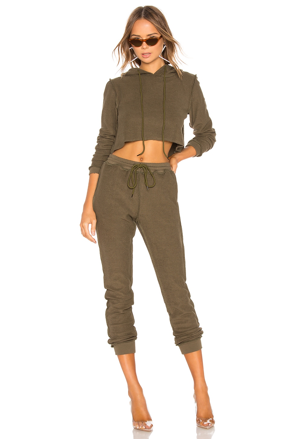 GUIZIO DG Sweatsuit in Olive